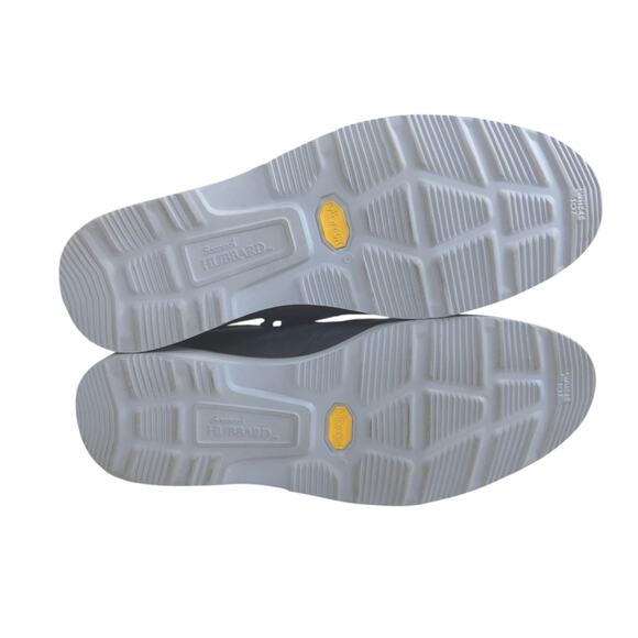 Samuel Hubbard Mens Navy Blue Suede Slip On Casual Shoes Size 9.5 Missing Insole - Picture 9 of 14